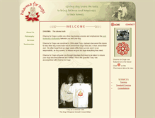 Tablet Screenshot of dharmafordogs.com